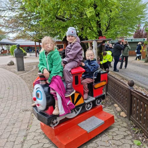 Gåtur i Jylland park zoo